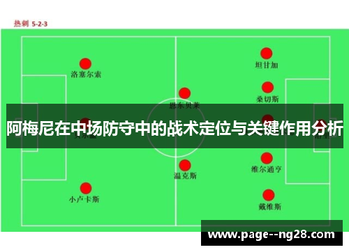 阿梅尼在中场防守中的战术定位与关键作用分析