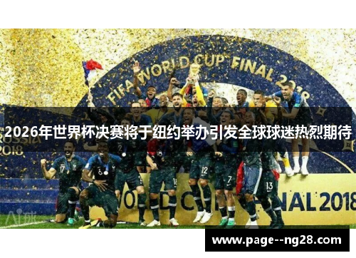 2026年世界杯决赛将于纽约举办引发全球球迷热烈期待 2026年世界杯决赛将于纽约举办引发全球球迷热烈期待